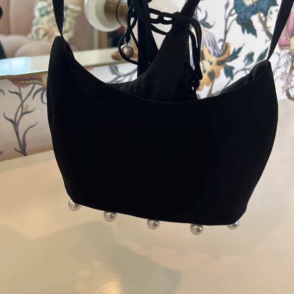 Pearl Cropped Top - Adam Selman - Adjustable Straps - Small - Picture 4 of 5